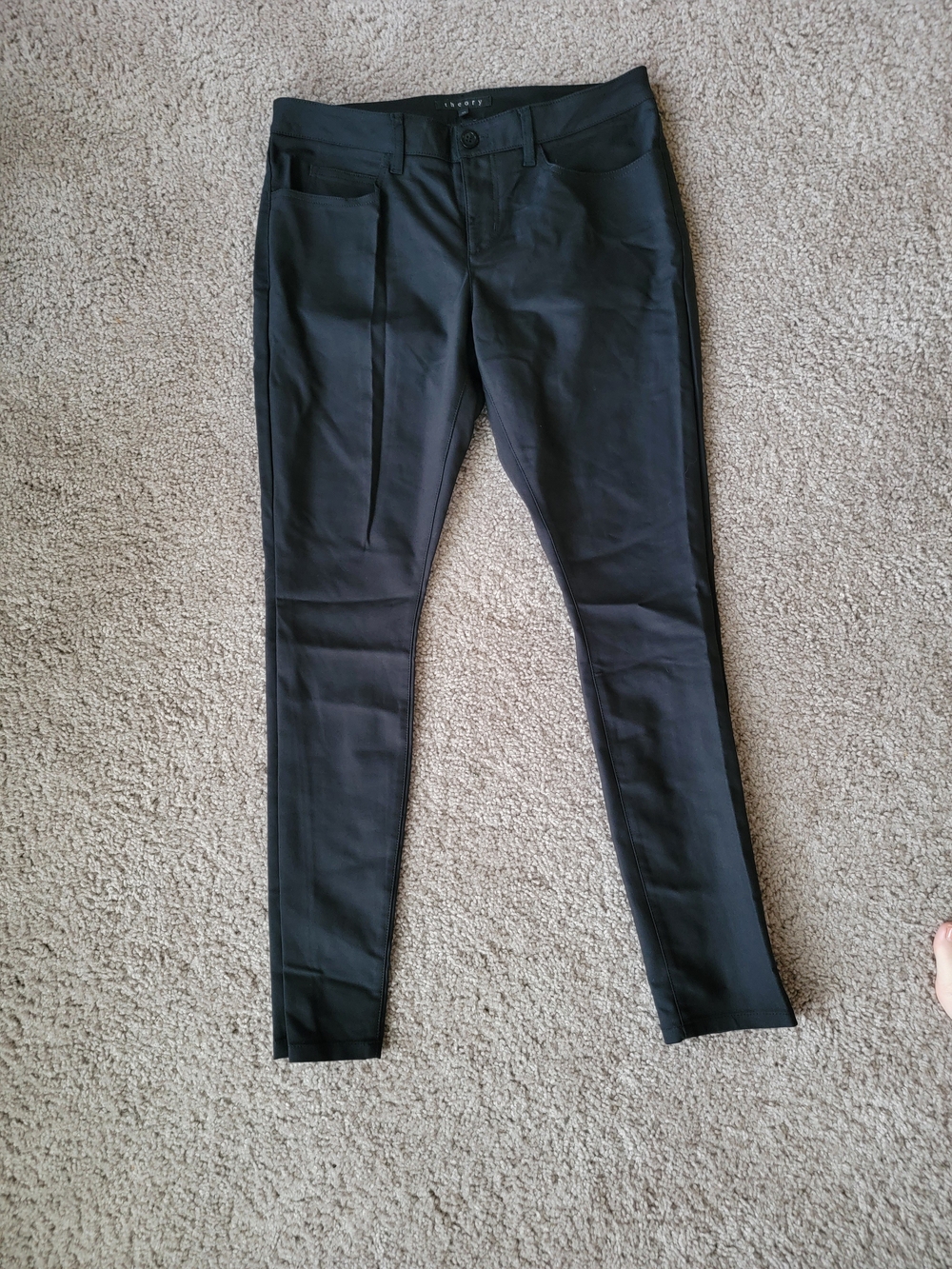 Theory Size 29 Black Women’s Slim Stretch Jeans
